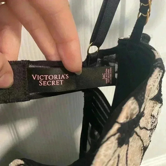 Victoria's Secret Lingerie Retro Vintage Style Pinup Corset 34C Sexy Spring Femi - Picture 2 of 7